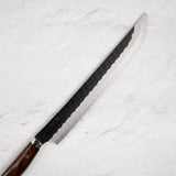 Nigara SG2 Kurouchi Tsuchime Sujihiki 300mm Western Ironwood