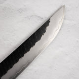Nigara SG2 Kurouchi Tsuchime Sujihiki 300mm Western Ironwood