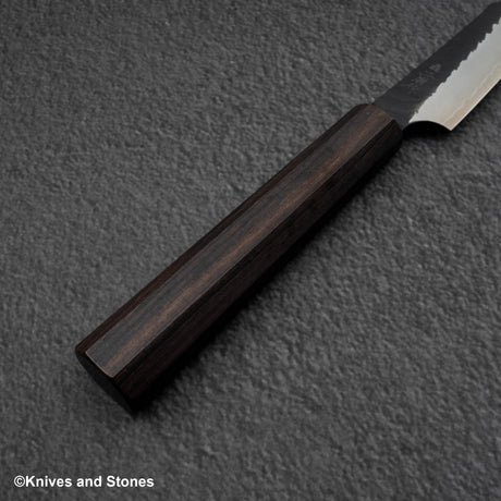 Nigara SG2 Kurouchi Tsuchime K tip Paring Knife 90mm