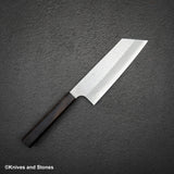 Nigara SG2 Tsuchime Matt Migaki K tip Nakiri 180mm Ebony Handle
