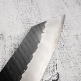 Nigara SG2 Mother-of-pearl K-tip Gyuto 210mm Kurouchi Tsuchime