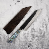 Nigara SG2 Mother-of-pearl K-tip Gyuto 210mm Kurouchi Tsuchime