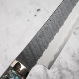 Nigara SG2 Mother-of-pearl Sakimaru Sujihiki 300mm Kurouchi Tsuchime