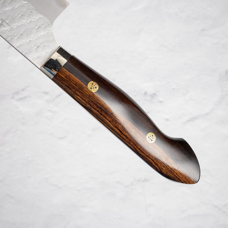 Nigara SG2 Tsuchime Matt Migaki Gyuto 210mm Western Ironwood