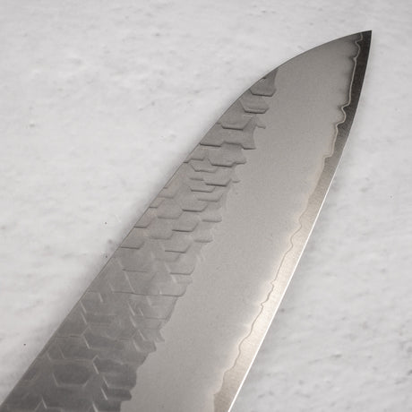 Nigara SG2 Tsuchime Matt Migaki Gyuto 240mm Ebony
