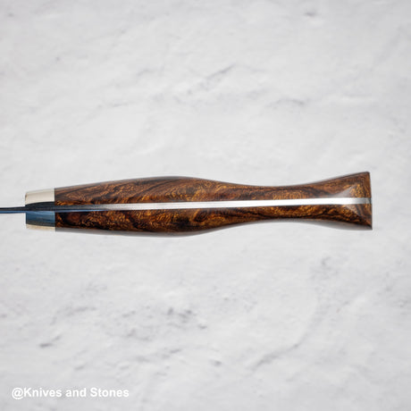 Nigara SG2 Tsuchime Matt Migaki Gyuto 240mm Western Ironwood with Saya