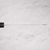 Nigara SG2 Tsuchime Matt Migaki K-tip Gyuto 210mm Ebony