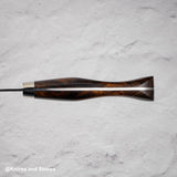 Nigara SG2 Tsuchime Matt Migaki K-tip Nakiri 180mm Western Ironwood