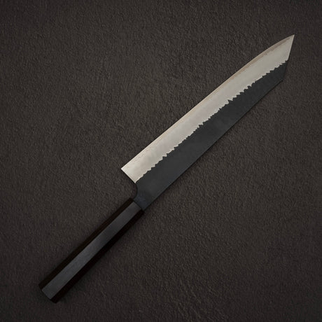 Nigara SG2 Tsuchime Kurouchi K-tip Gyuto 270mm Ebony Handle