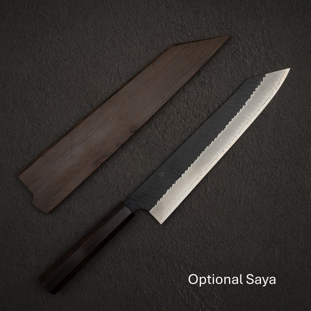 Nigara SG2 Tsuchime Kurouchi K-tip Gyuto 270mm Ebony Handle