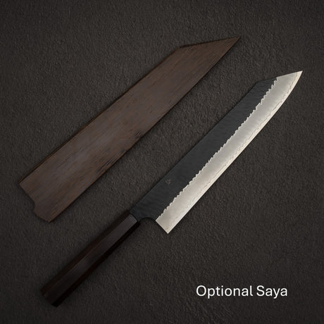 Nigara SG2 Tsuchime Kurouchi K-tip Gyuto 270mm Ebony Handle