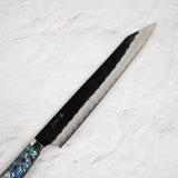 Nigara SG2 Tsuchime Kurouchi K-tip Sujihiki 255mm Mother-of-pearl handle
