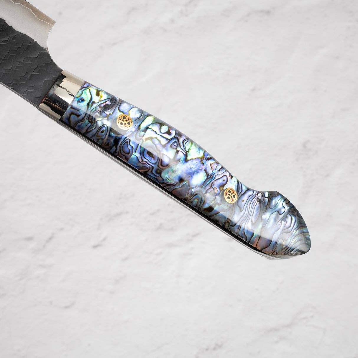 Nigara SG2 Tsuchime Kurouchi K-tip Sujihiki 255mm Mother-of-pearl handle
