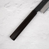 Nigara SG2 Tsuchime Kurouchi Sakimaru Sujihiki 300mm Ebony