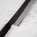 Nigara SG2 Tsuchime Kurouchi Sakimaru Sujihiki 300mm Ebony