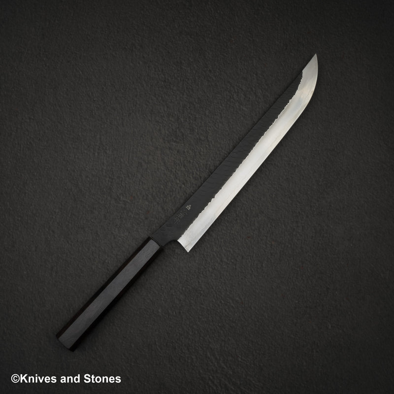 Nigara SG2 Tsuchime Kurouchi Sakimaru Sujihiki 270mm
