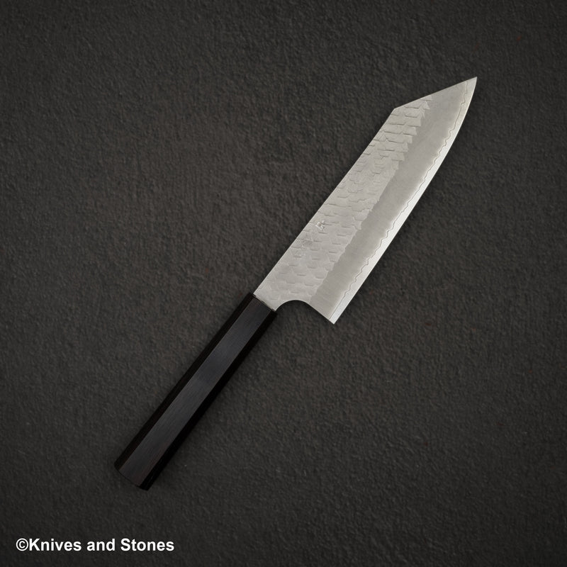Nigara SG2 Tsuchime Matt Migaki Bunka 180mm Ebony