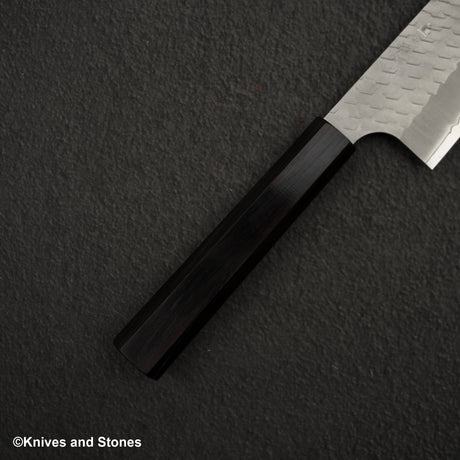 Nigara SG2 Tsuchime Matt Migaki Bunka 180mm Ebony