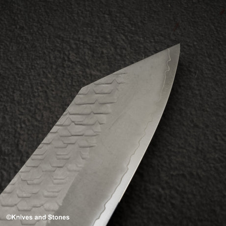 Nigara SG2 Tsuchime Matt Migaki Bunka 180mm Ebony