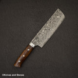 Takeshi Saji SG2 Black Damascus Nakiri 175mm Ironwood