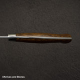 사지 타케시 SG2 블랙 다마스커스 페티 130mm 아이언우드 핸들