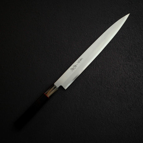 Sakai Takayuki Gintan Ginsanko Yanagiba 270mm,  Ebony Handle Blonde Horn