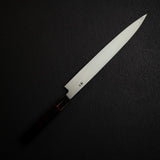 사카이 타카유키 긴탄 은삼강 야나기바(사시미칼) 270mm 에보니 핸들 블론드 혼