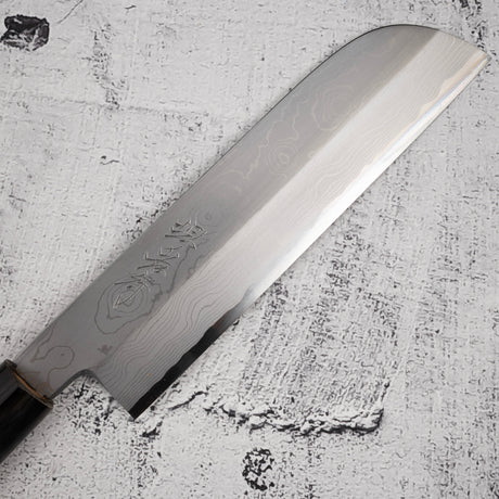 Sakai Takayuki Uzushio White 2 Damascus Kamagata Usuba 195mm