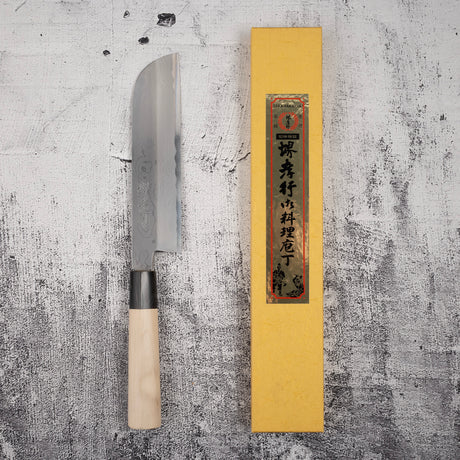 Sakai Takayuki Uzushio White 2 Damascus Kamagata Usuba 195mm