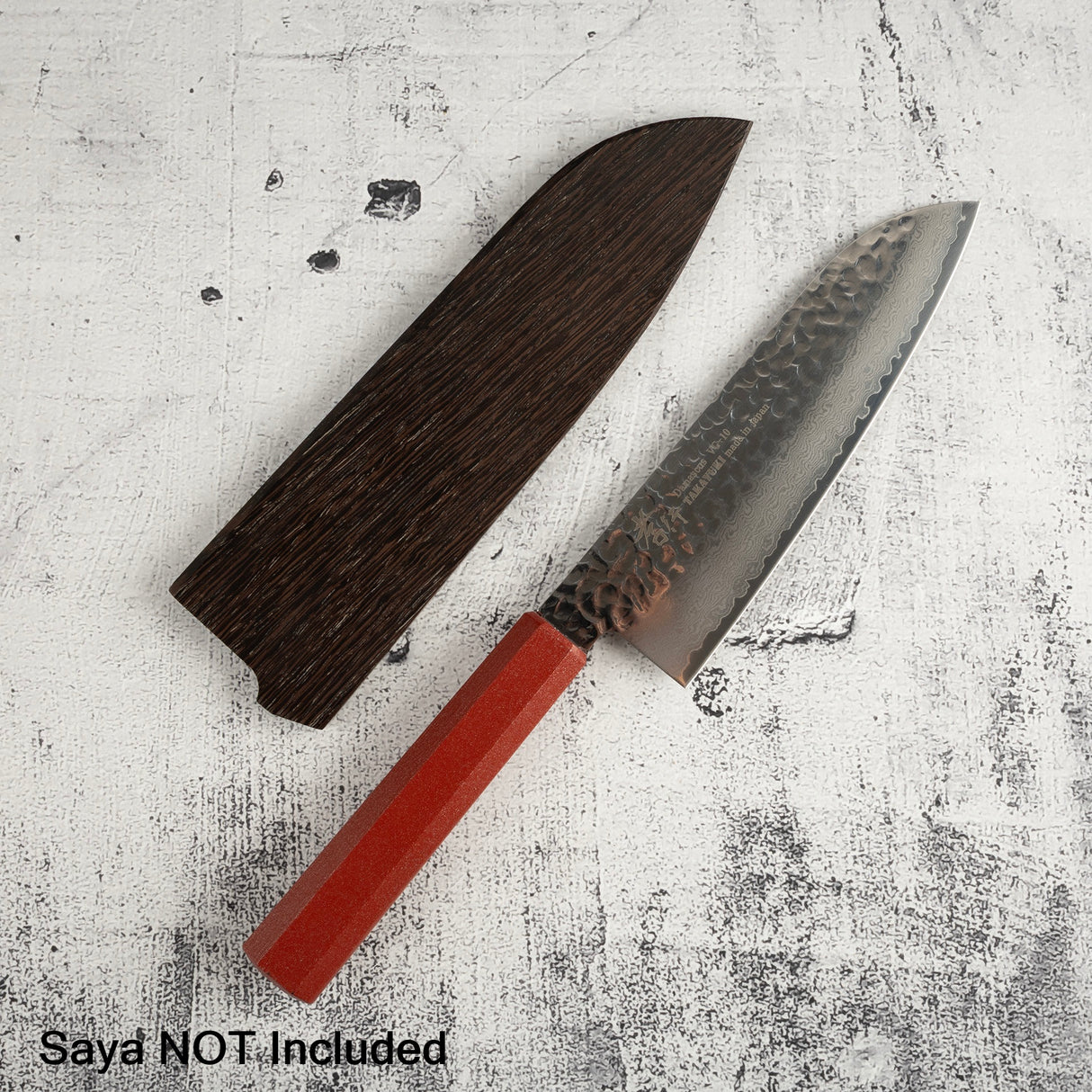 사카이 타카유키 VG10 33겹 다마스커스 산토쿠(다용도칼) 170mm 아카