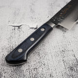 사카이 타카유키 VG10 33겹 다마스커스 산토쿠(다용도칼) 180mm 리미티드 블루 핸들