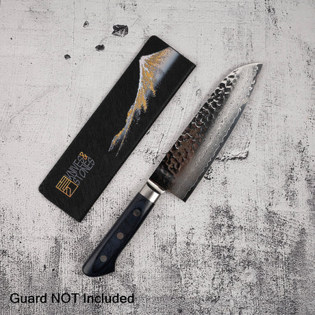 Sakai Takayuki VG10 33 Layer Damascus Santoku 180mm Limited Blue Handle
