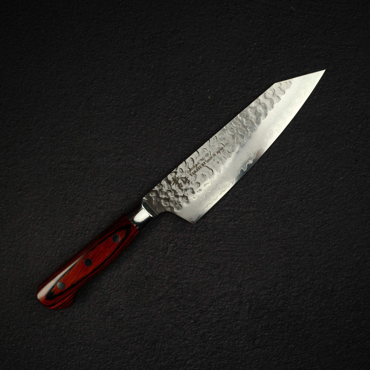 Sakai Takayuki VG10 Bunka 160mm 33-Layer Hammered Damascus