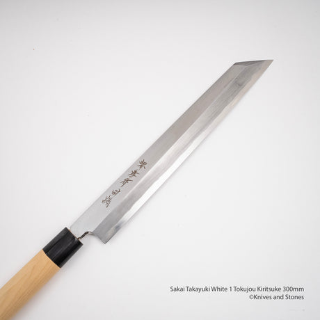 Sakai Takayuki Tokujou Kiritsuke 300mm White 2 Carbon Steel