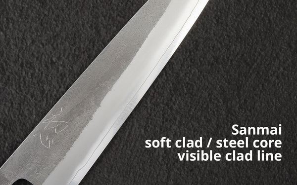 Construction: Sanmai - Stainless Clad