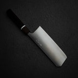Shibata Koutetsu Chromax Boss Nakiri 175mm, Ebony White Ring Handle