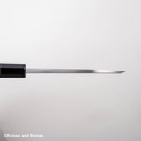 하츠코코로 x 묘진 시라사기 은삼강 데바(생선손질칼) 150mm