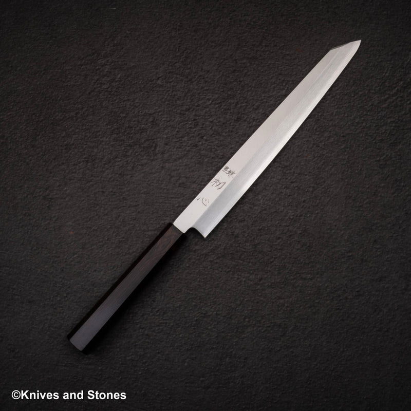 Hatsukokoro x Myojin Shirasagi Ginsan K-tip Yanagiba 270mm