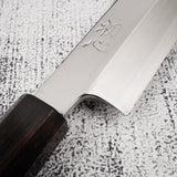 Hatsukokoro FAXR2 Powdered Steel Yanagiba 330mm Mirror Polish Ebony
