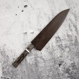 스케나리 SG2 다마스커스 규토(셰프나이프) 210mm 자작나무 핸들