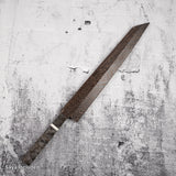 Sukenari SRS-13 Damascus K-tip Yanagiba 300mm Mirror Polish with Saya