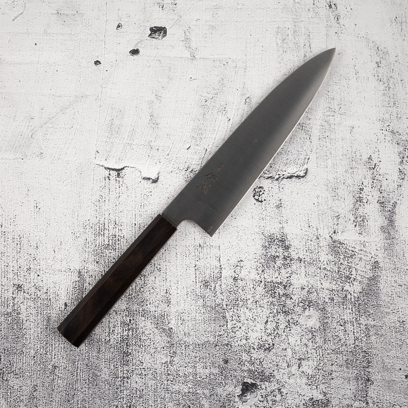 Sukenari SG2 Hairline Gyuto 210mm Ebony Handle