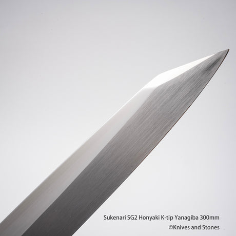 스케나리 SG2 혼야키 K팁 야나기바(사시미칼) 300mm 사야 포함
