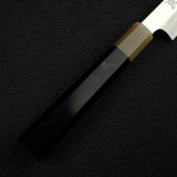 Sukenari SG2 Nimai Sakimaru Takobiki 300mm, Ebony Handle with Horn Ferrule