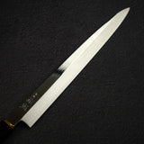 Sukenari VG XEOS Nimai Yanagiba 300mm, Ebony Handle with Brass Ferrule