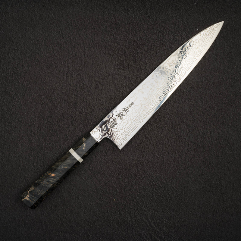 Sukenari ZDP-189 Damascus Gyuto 270mm Birch Burl Handle