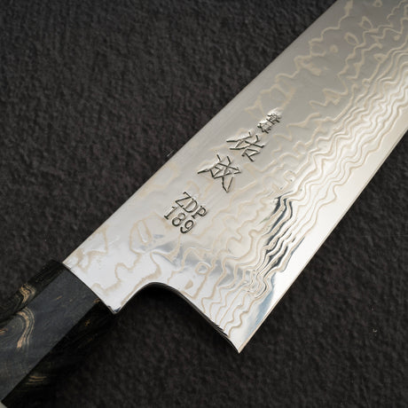 Sukenari ZDP-189 Damascus Gyuto 270mm Birch Burl Handle
