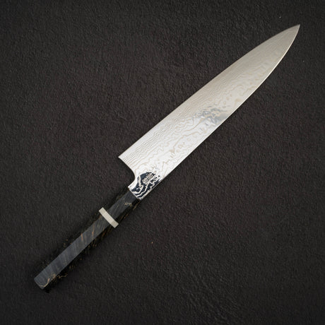 Sukenari ZDP-189 Damascus Gyuto 270mm Birch Burl Handle
