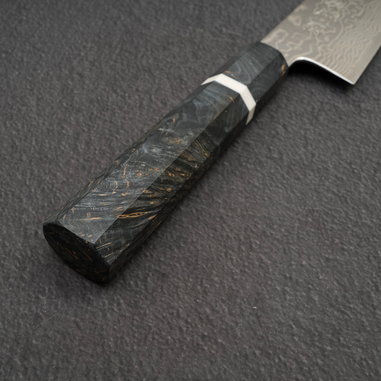 Sukenari ZDP-189 Damascus Kiritsuke (K-tip) Gyuto 240mm Birch Burl Handle