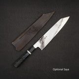 Sukenari ZDP-189 Damascus Kiritsuke (K-tip) Gyuto 240mm Birch Burl Handle